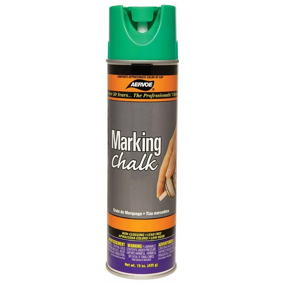 Aervoe 205-217 20 oz Marking Chalk Spray, Orange