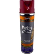 Aervoe Marking Chalk Spray Red 20 oz Spray Paint, 6 Pieces