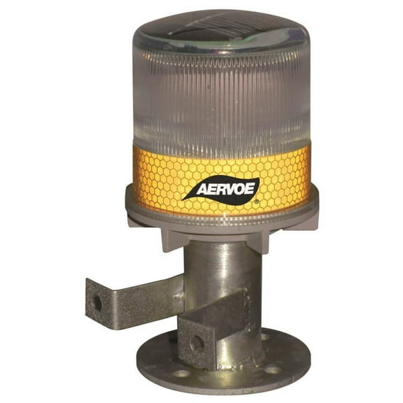 Aervoe Solar Strobe/signal Lights Yellow