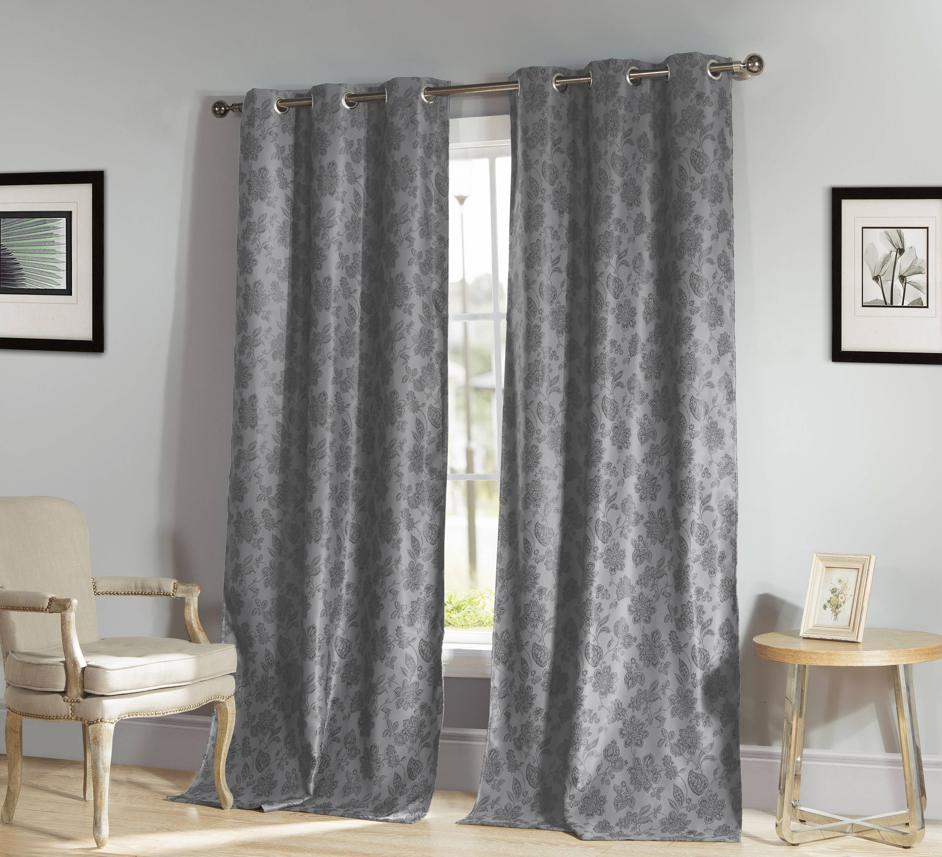 Aeryn Blackout Grommet Window Curtain Set