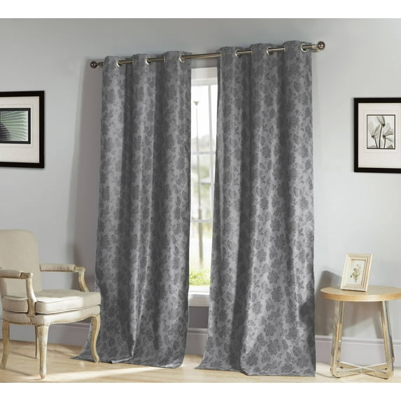 Aeryn Blackout Grommet Window Curtain Set