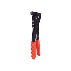AES Industries 265 Heavy-Duty Rivet Gun, 3/32 in, 1/8 in, 5/32 in, 3/16 in, Vinyl Handle, Aluminum