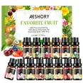 thumbnail image 1 of Aeshory Pure Fruity Essential Oils Set For Diffusers-Set of 14, 5ml, 1 of 7
