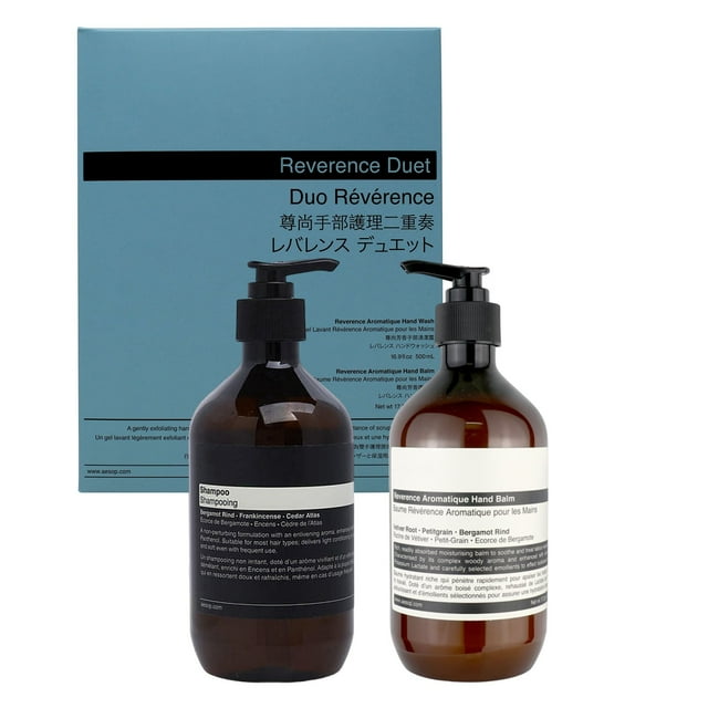Aesop | Reverence Aromatique Hand Balm Hand Cream & shampoo set | 500ml ...