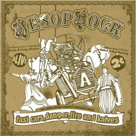 Aesop Rock - Fast Cars, Danger, Fire & Knives - Music & Performance - CD