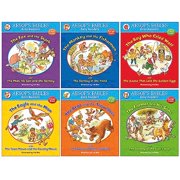 Aesops Fables Easy Readers By Val Biro 6 Books Collection Set - Ages 4+ Paperback