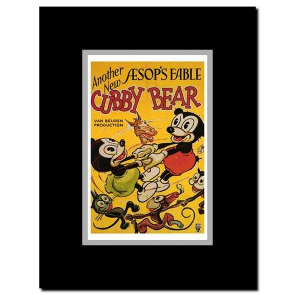 Aesop's Fables Framed Movie Poster (11 x 17)