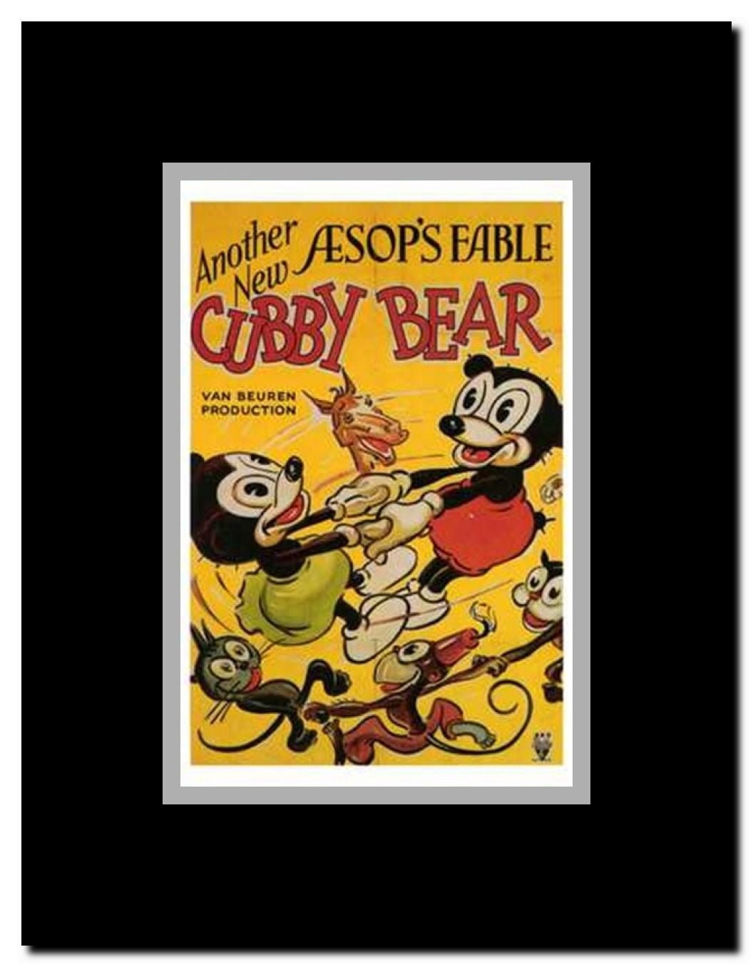Aesop's Fables Framed Movie Poster