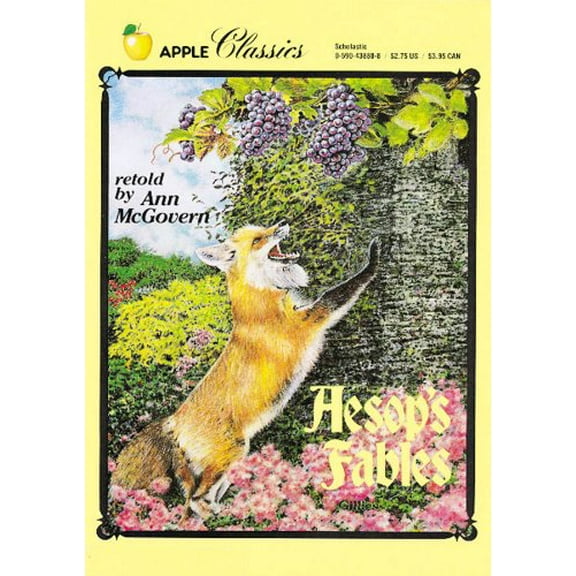 Pre-Owned Aesop's Fables (Apple Classics) (Hardcover) 0590438808 9780590438803