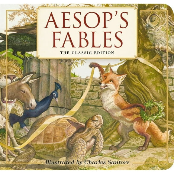 Aesop's Fables Board Book: The Classic Edition, (Board Book)