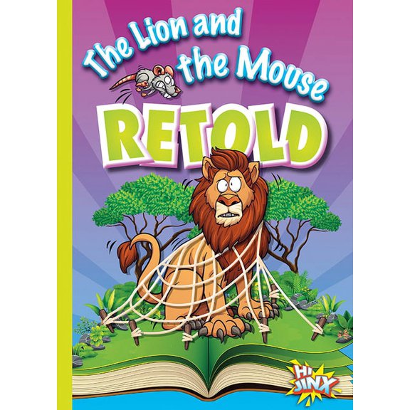 Aesop's Funny Fables: The Lion and the Mouse Retold (Paperback)