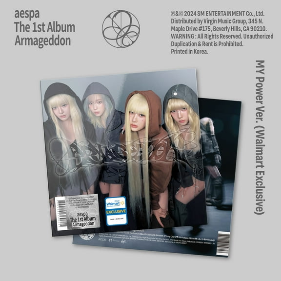 aespa - The 1st Album 'Armageddon' (My Power Ver.) - Walmart Exclusive CD