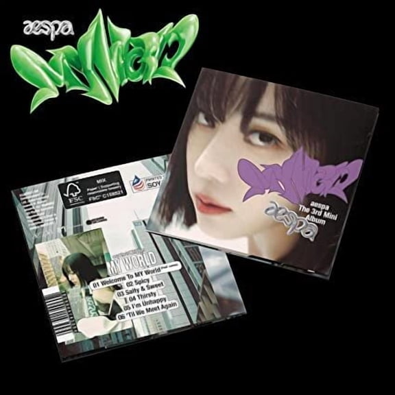 Aespa - MY WORLD - The 3rd Mini Album - POSTER Ver. [WINTER Cover] - Music & Performance - CD