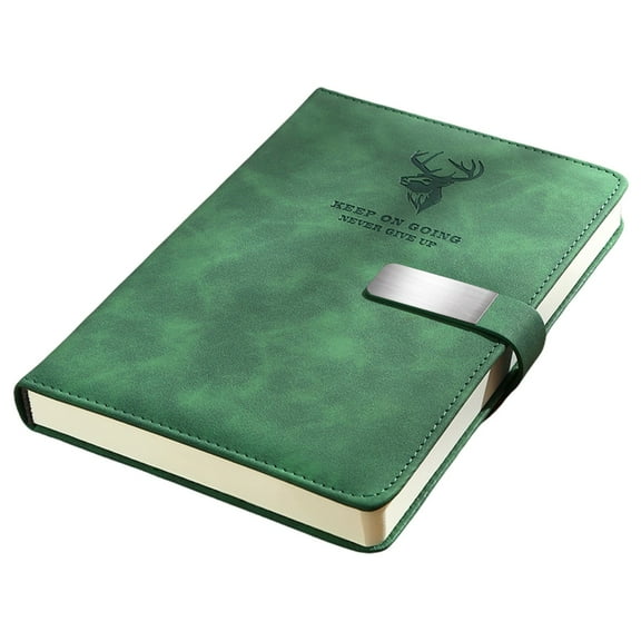 Aespoir A5 Thick Notebook, Hardcover Leather Journal for Men Women, Notepad Writing Book Thick-Page Diary, Professional Notebooks for Work, Office Staff, Business