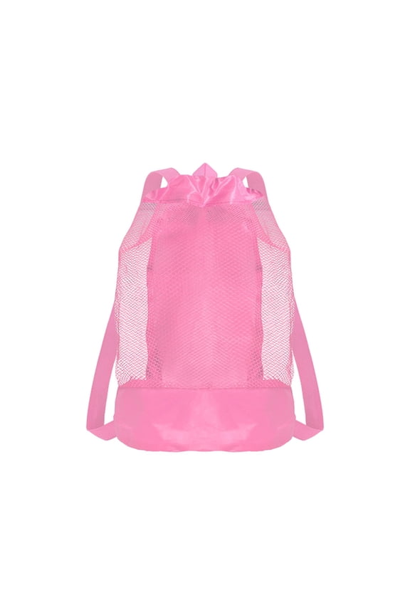 Aespoir Beach Bag, Outdoor Beach Bag, Large Capacity Beach Bags For Kids' Beach Toys, 20×9In,Pink