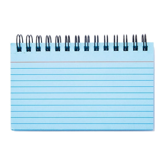 Aespoir Colorful Spiral Index Cards, B5 Frosted Transparent Cover Coil Book, Colorful Notecards Flashcards for Nursing Office Taking to Do List,Yellow