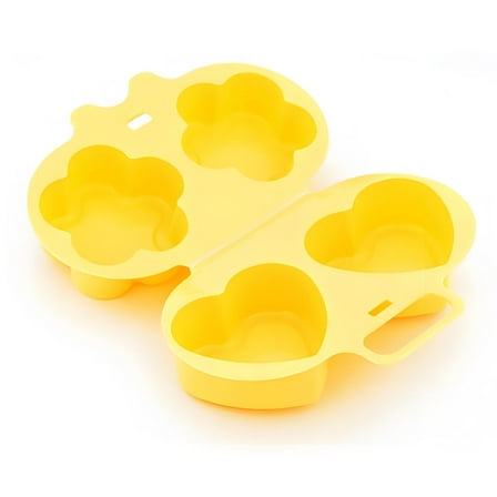 Aespoir Egg Cooker, Microwave Egg Poacher Microwavable Egg Steam Dishwashable Egg Maker Poached Egg Steamer Kitchen Gadget