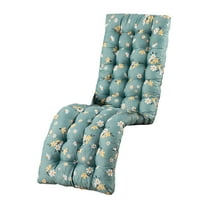 Aespoir Patio Lounge Chair Cushion, Indoor/Outdoor Floral Printed Lounger Cushions, Recliner Cushion, Rocking Chair Cushion, Thickened Chair Cushion, Rattan Chair Cushion