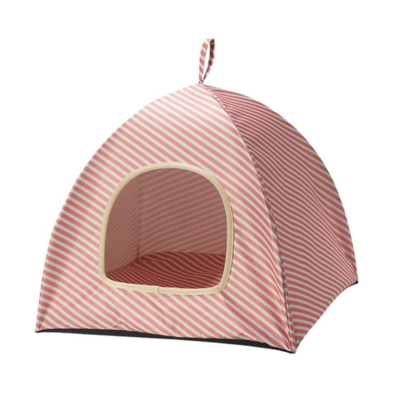 Aespoir Pet Tent House for Cats, Outdoor Portable Pet Teepee, Prevents Slip Bottom, Pop-Up Pets Bed for Puppy and Cats, Indoor/Outdoor