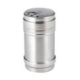 thumbnail image 1 of Aespoir Shaker Bottles, Stainless Steel Salt Spice Sugar Pepper Bottles Shaker, Rotatable Seasoning Shaker, Kitchen Gadget, Silver, 3.7×2In, 1 of 9