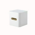thumbnail image 1 of Aespoir Tissue Box, Square Tissue Box for Bathroom Dresser Living Room,5.5×5.4×5.5 in, White, 1 of 6