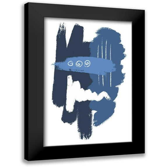 Aesthete 11x14 Black Modern Framed Museum Art Print Titled - Blue Dawn