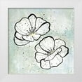thumbnail image 1 of Aesthete 15x15 White Modern Wood Framed Museum Art Print Titled - Dusty FLower3, 1 of 4