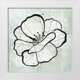 thumbnail image 1 of Aesthete 15x15 White Modern Wood Framed Museum Art Print Titled - Dusty Flower1, 1 of 4