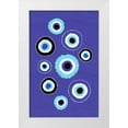 thumbnail image 1 of Aesthete 22x32 White Modern Wood Framed Museum Art Print Titled - Eye Team, 1 of 4