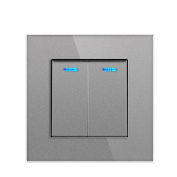 Aesthetic 82Type Dual Opening Wall Switch Crafted From Quality Materials