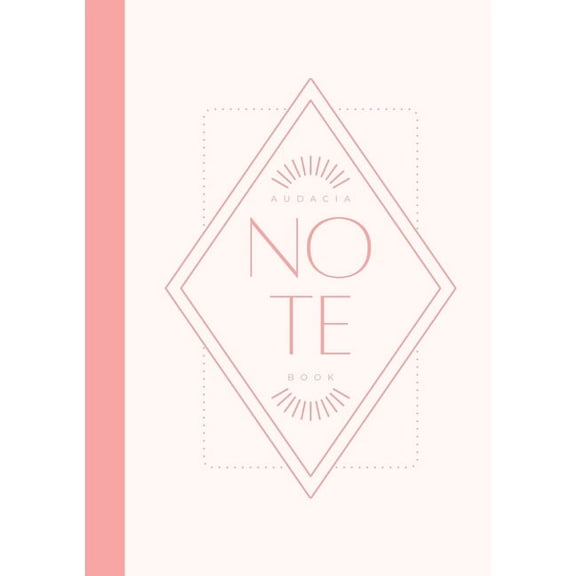 Aesthetic A5 Paperback Notebook: Sunstone Version, (Paperback)