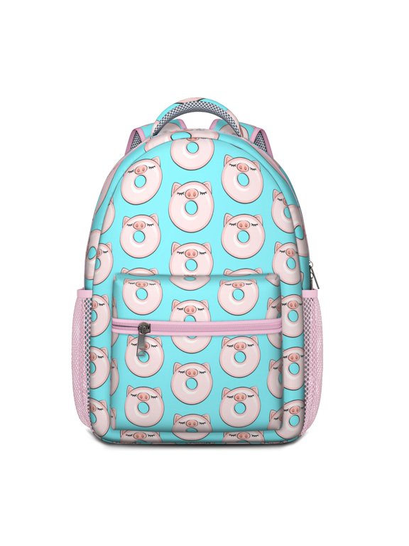 Aesthetic Artistic Pattern Student Backpack - Waterproof Ergonomic Backpack with Breathable Mesh for Teens