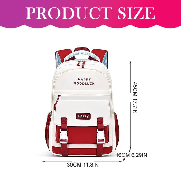 Aesthetic Bookbag Large 173.7 Inch Laptop Bag Travel Back Pack, Coffee