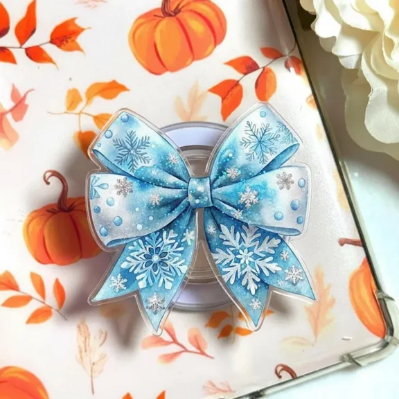 Aesthetic Bow Magnetic Phone Grip, Magnetic Phone Grip, Magnetic Pop Socket, Gift for Her