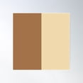 thumbnail image 1 of Aesthetic Brown Pattern Poster Wall Art, Modern Wall Decor For Living Room Bedroom, 30x30 UNFRAMED, 1 of 3