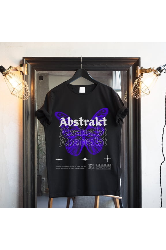Aesthetic Butterfly T-shirt/Trendy Oversized Vintage Shirts / Butterflies / Retro Butterfly T shirts / Old School/ Brutalism