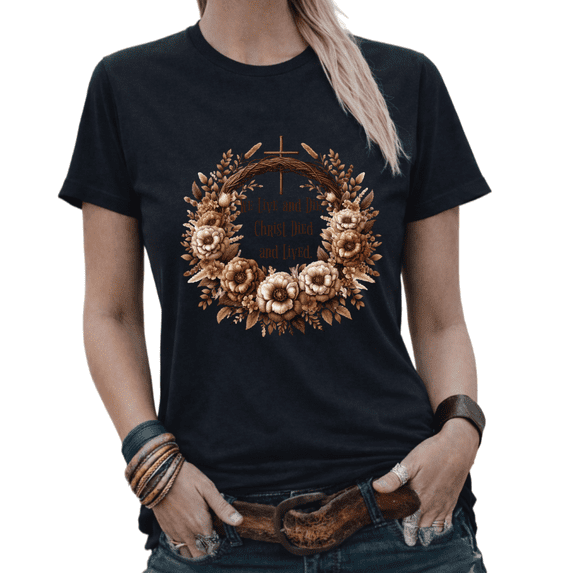 Aesthetic Christian Easter Cross Gift Graphic Tees Womans T shirt White/Black S-5XL Tops