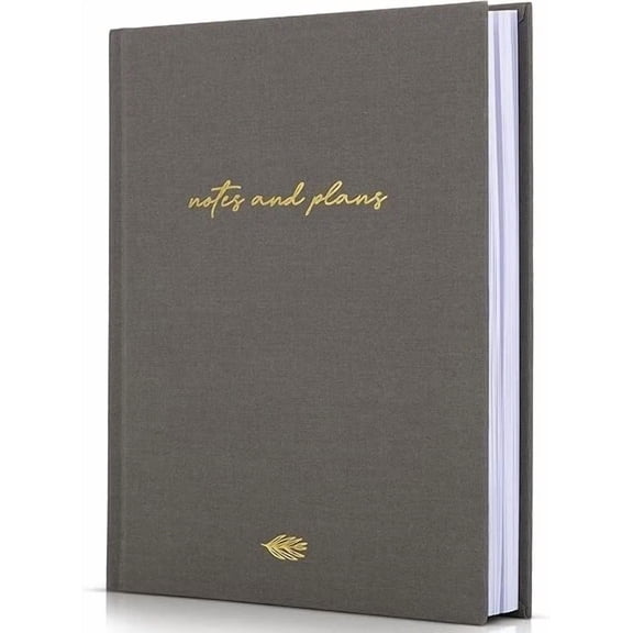 Aesthetic Daily Planner And Notebook With Hourly Schedule 9.25"L X 6.5"W