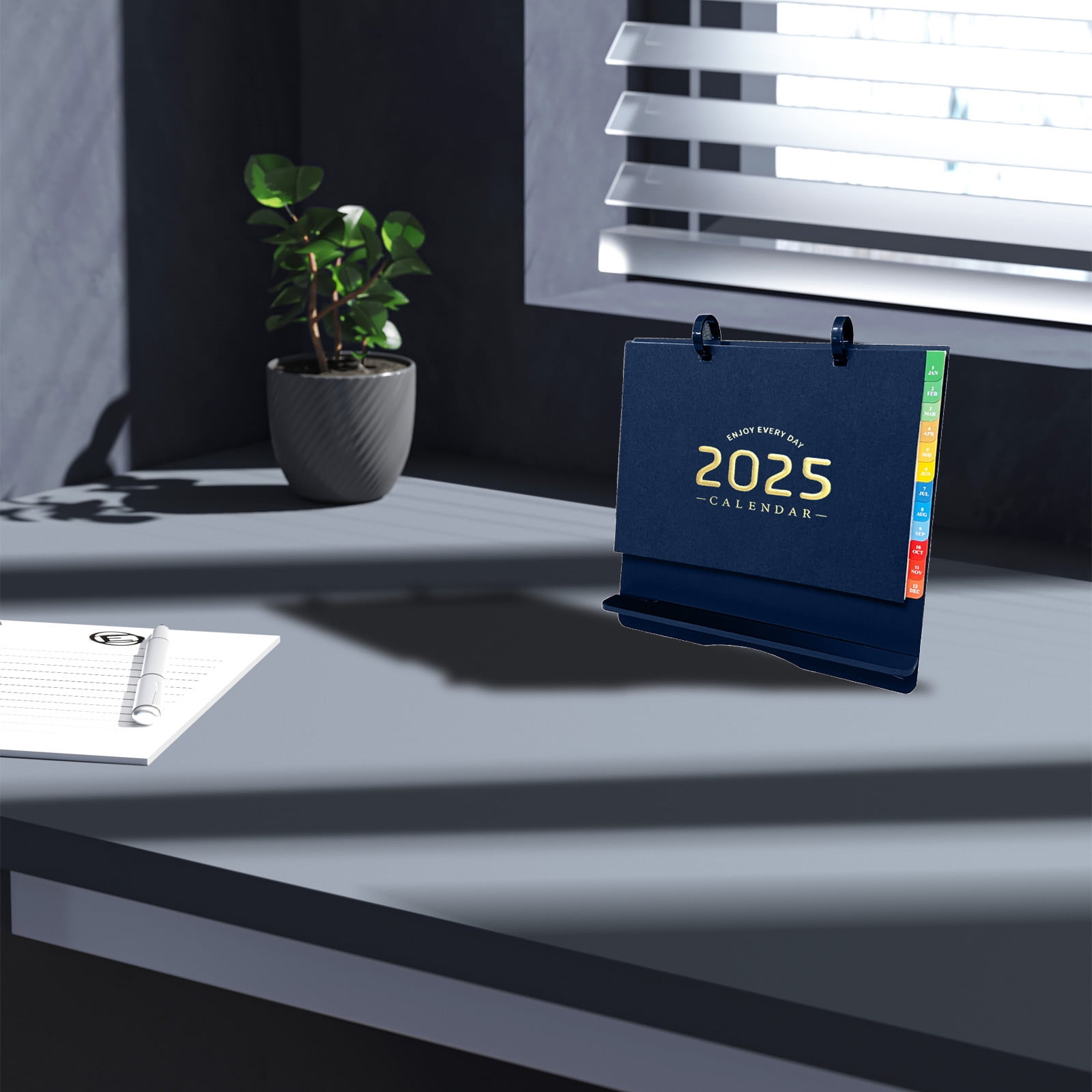Aesthetic Desk Calendar 2025 Runs from August 2024 until June 2026