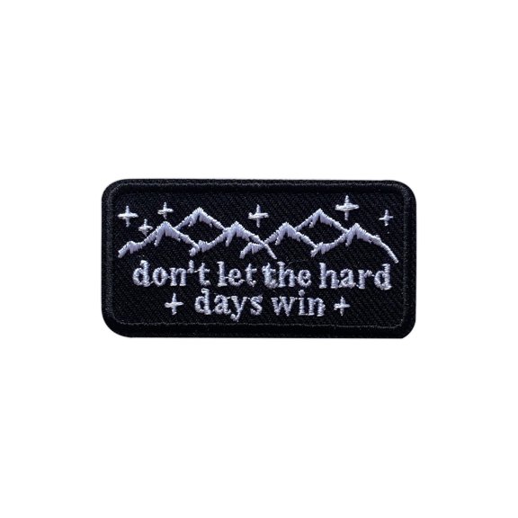 Aesthetic Embroidered Iron On Patches 3 Inch DIY Fabric Patch for Clothes Bags Hats Jeans