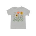 thumbnail image 1 of Aesthetic Floral Graphic Youth's T-shirt, 1 of 3