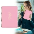 thumbnail image 1 of Aesthetic Floral Notebook,College Ruled Journal with Large Pockets for Work Organization and Journaling,F,1PC, 1 of 10