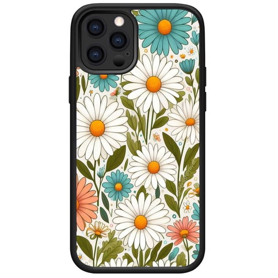 Aesthetic Flower Pattern Phone Case Compatible With iPhone 12 Pro Max case Cute Fashion Soft TPU Design