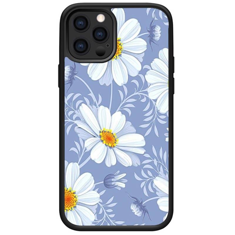 Aesthetic Flower Pattern Phone Case Compatible With iPhone 13 case Cute ...