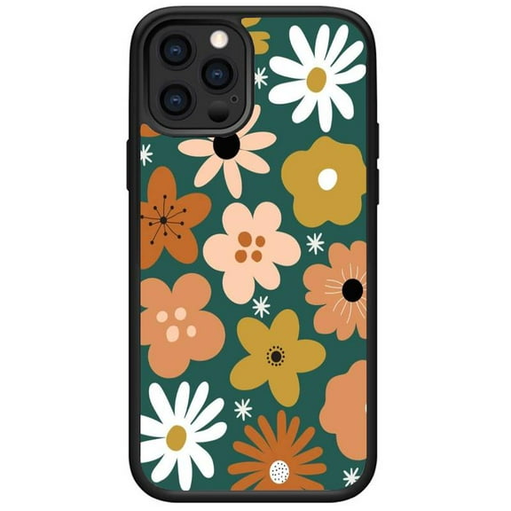Aesthetic Flower Pattern Phone Case Compatible With iPhone 14 case Cute Fashion Soft TPU Design
