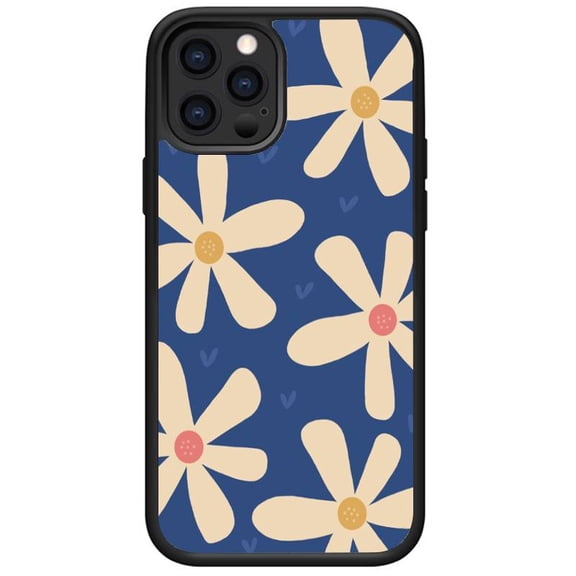 Aesthetic Flower Pattern Phone Case Compatible With iPhone 15 Pro Max case Cute Fashion Soft TPU Design