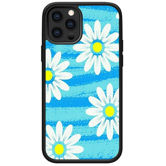 Aesthetic Flower Pattern Phone Case Compatible With iPhone 15 Pro case Cute Fashion Soft TPU Design