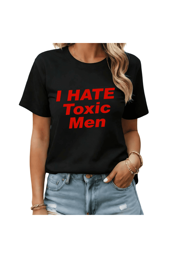 Aesthetic Funny Women Empowerment Quote Gift Graphic Tees Womans T shirt Black White S-5XL Tops