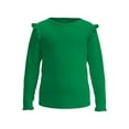 thumbnail image 1 of Aesthetic - Girls Ruffle T-shirt, 1 of 1