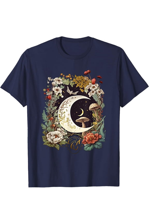 Aesthetic Goblincore and Dark Cottagecore Mushroom Unisex T-Shirt for Men Women Kids Toddler